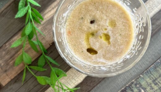ガスパッチョのレシピ-夏野菜たっぷりの飲む点滴-