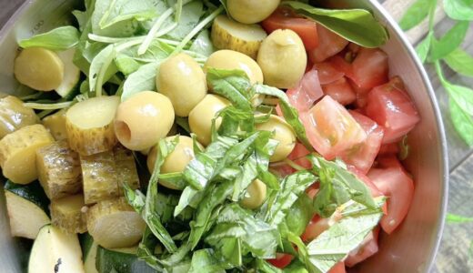 ギリシャ風パスタサラダのレシピ